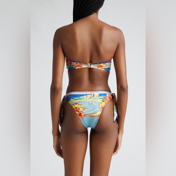 Zimmerman Alight Scarf Tie Two Piece Swimsuit, Size 3 US 10, BRAND NEW,$390 - Picture 3 of 10